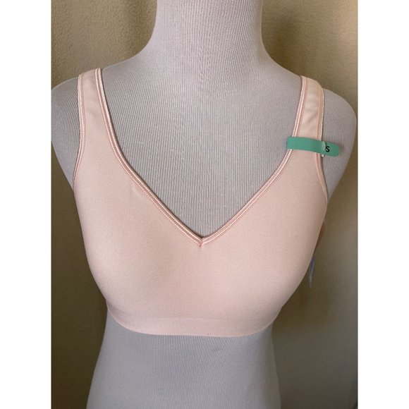 Pink Comfort Flex Fit No Wire Full Coverage Bra - Small - Picture 2 of 9